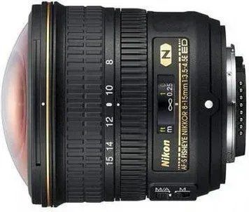 Об'єктив Fisheye Nikon AF-S Fisheye-Nikkor 8-15mm f/3,5-4,5E E (JAA831DA) Артикул: FS1023 фото