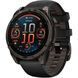 Смарт-годинник Garmin Fenix 8 47mm AMOLED Sapphire Carbon Gray DLC Titanium w. Black/Pebble Gray B. (010-02904-20/21/29) Артикул: DA2241KR фото