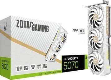 Відеокарта Zotac GAMING GeForce RTX 5070 AMP White Edition (ZT-B50700FQ-10P) Артикул: D2148 фото